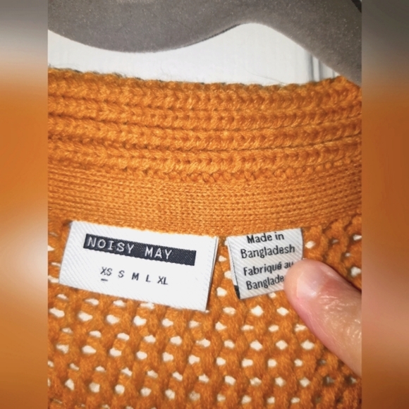 (L)🆕️💥🧡Noisy May🧡💥Gorgeous Cable Knit Sweater Ptp 25"×L30" - Picture 8 of 9